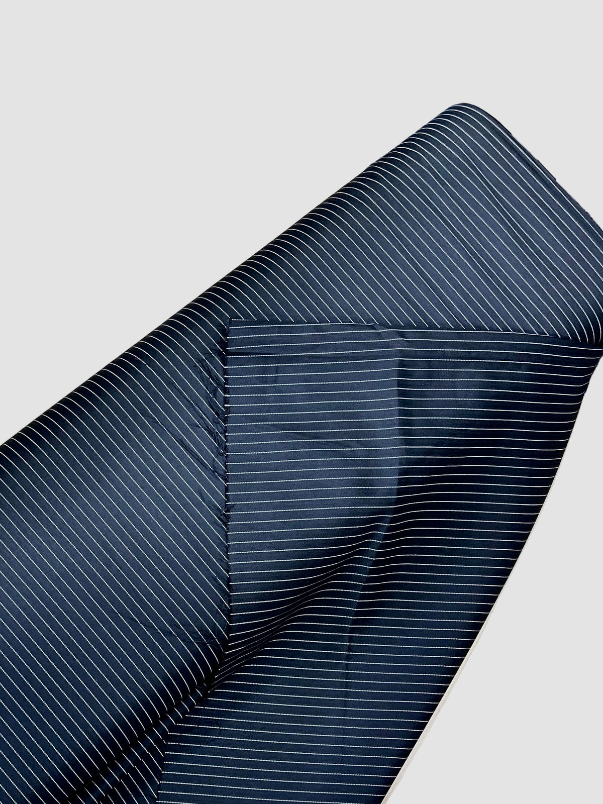 Thin Stripe T R Fabric/ Jet Black Color