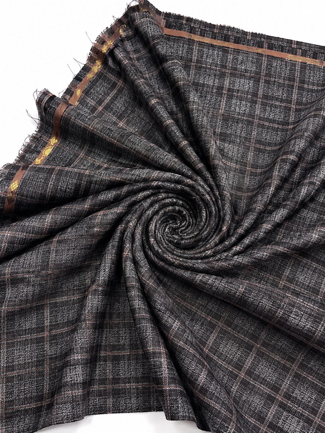 Tropical Check Brown Color