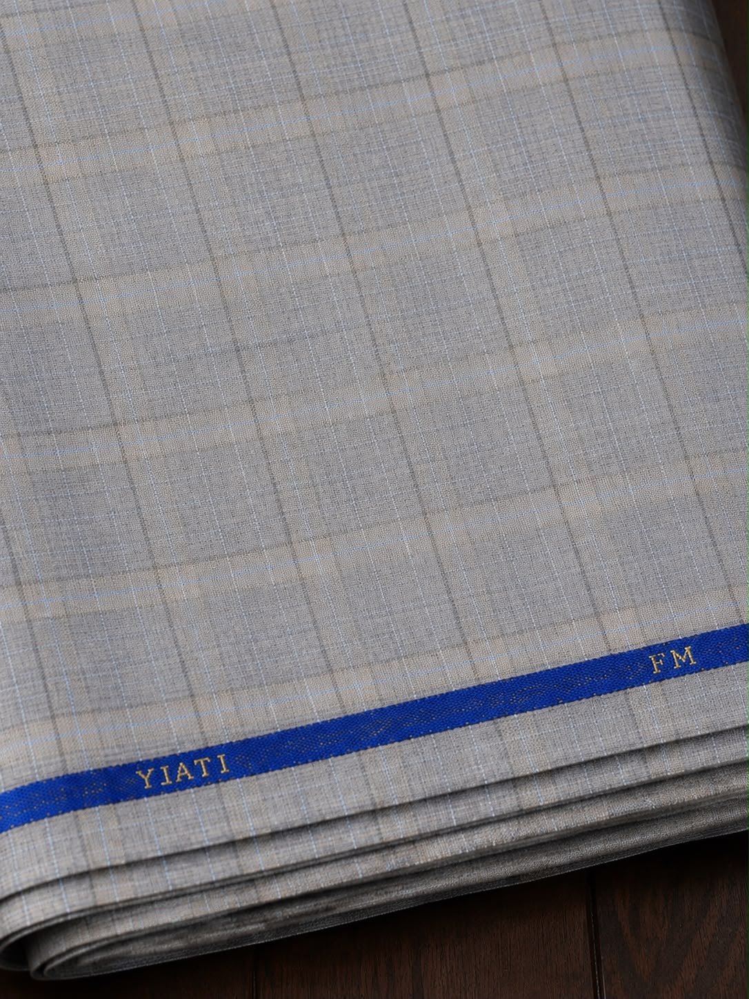 Italian Wool Check fabric