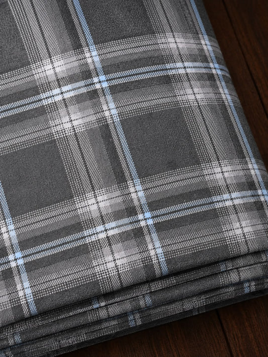 Italian Wool Check fabric