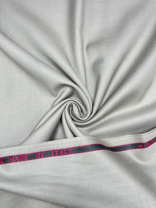 Italian wool fabric/ Gray color