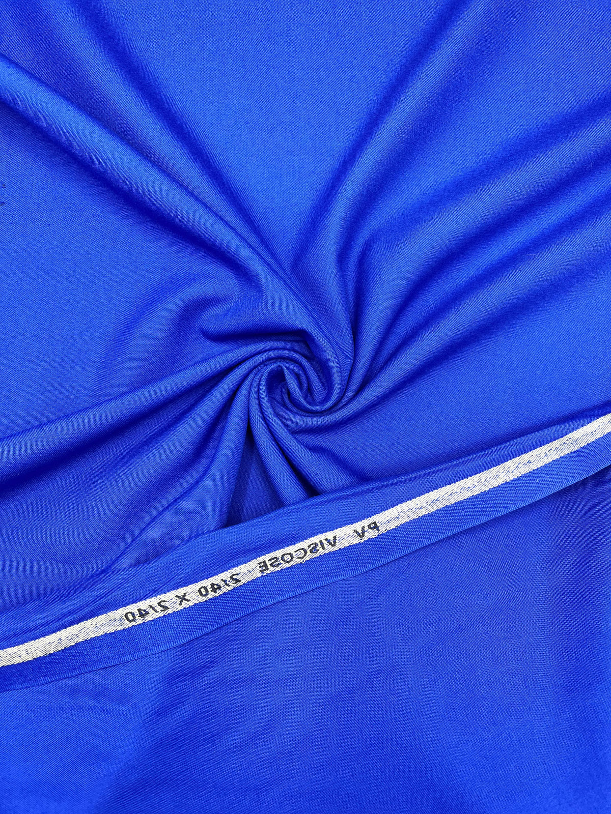 Thailand wool fabric / Electric Blue color