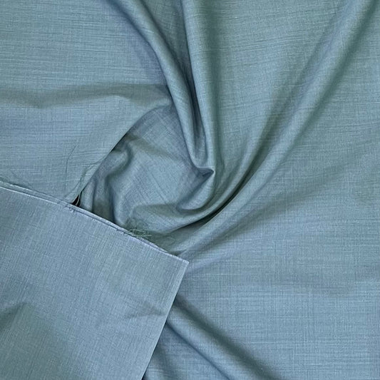 Italian Wool Fabric/Dusty Green Color