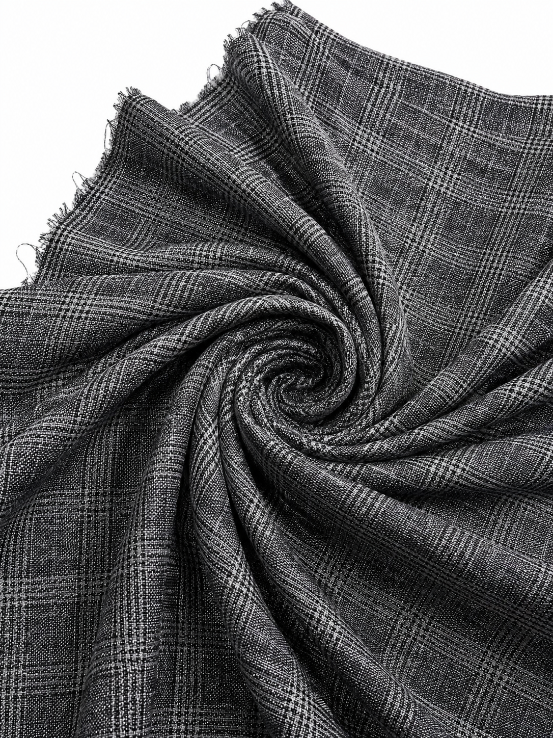 Tropical Check Brownish Gray Color