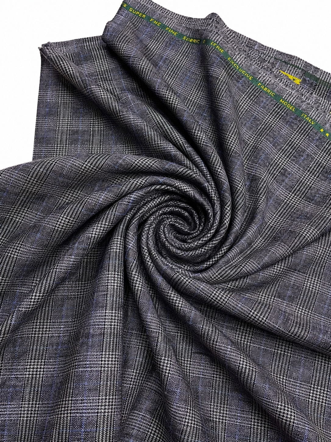 Tropical Check Brownish Gray Color