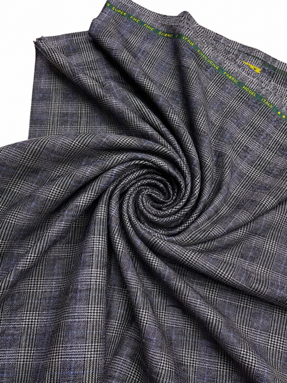 Tropical Check Brownish Gray Color