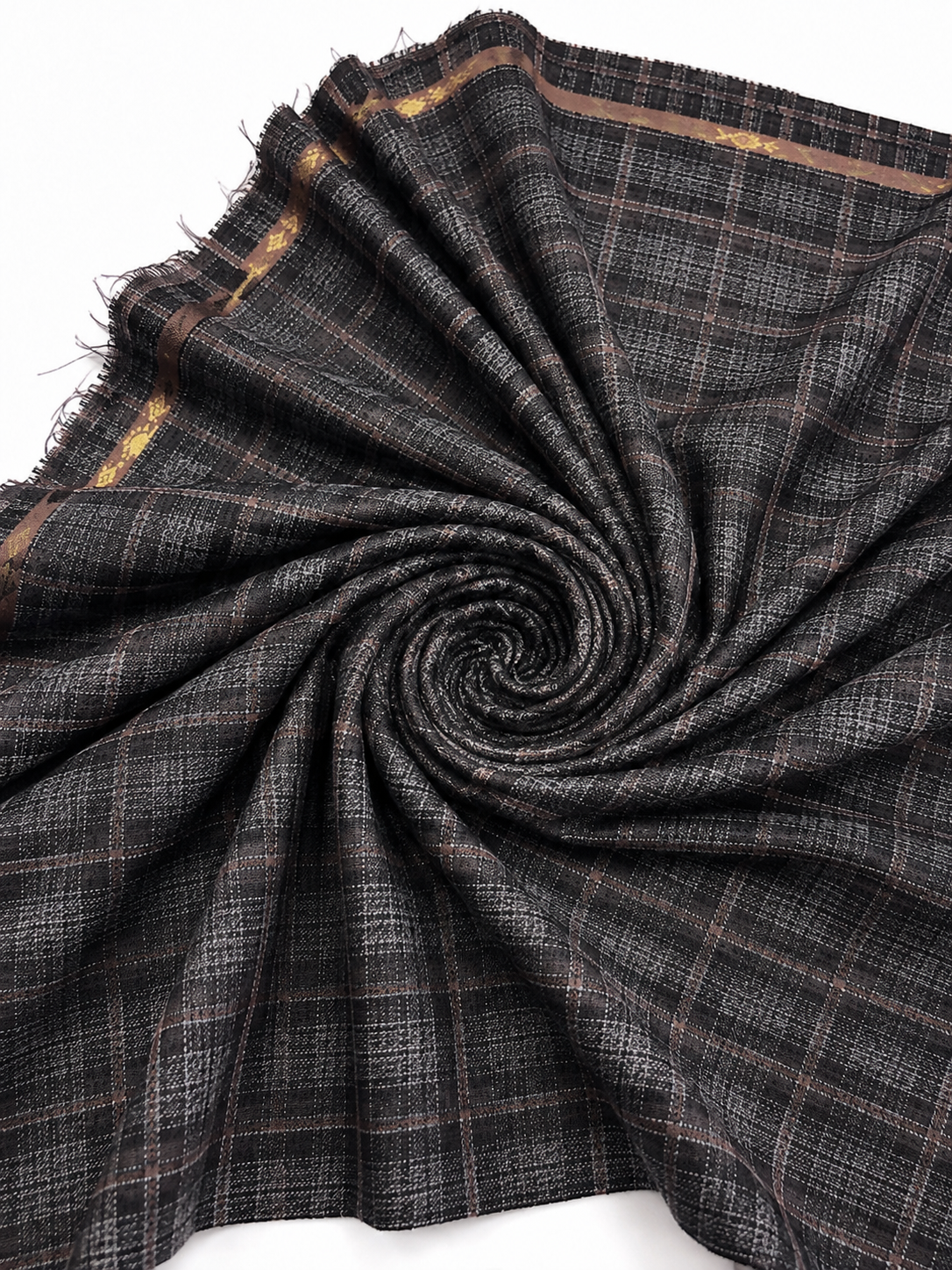 Tropical Check Brown Color
