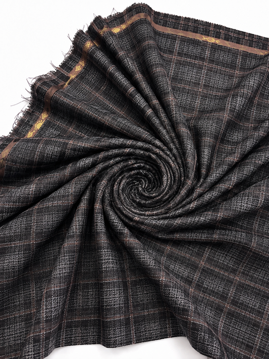 Tropical Check Brown Color