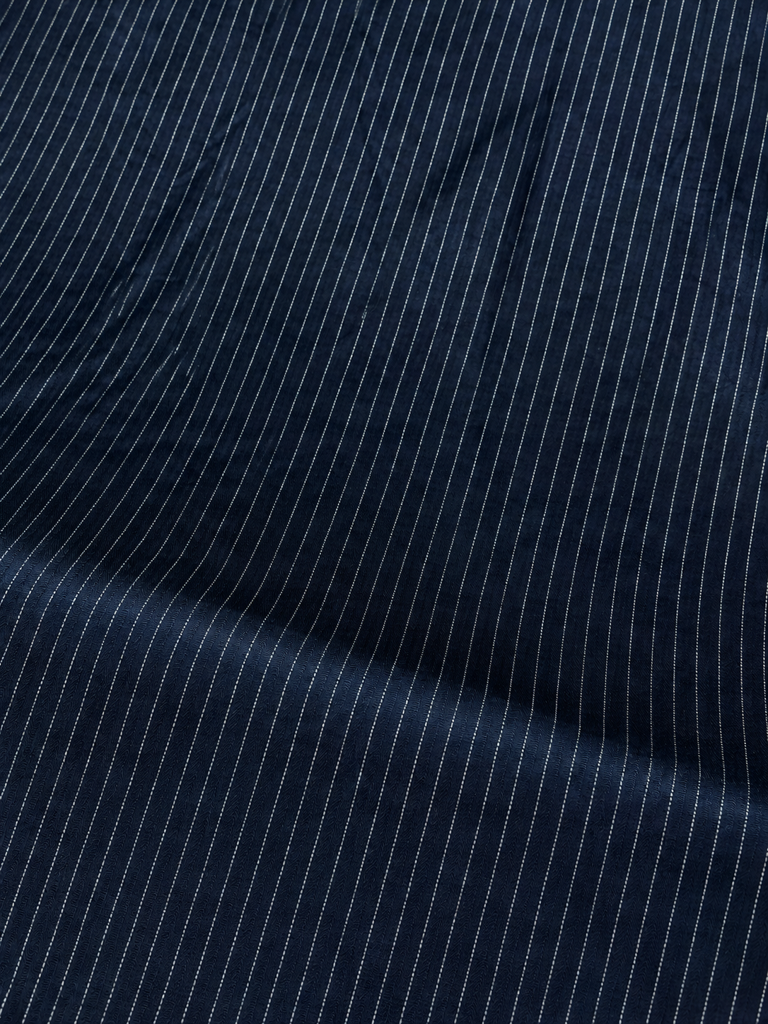 Thin Stripe T R Fabric/Neavy Blue Color