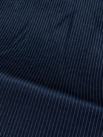Thin Stripe T R Fabric/Neavy Blue Color