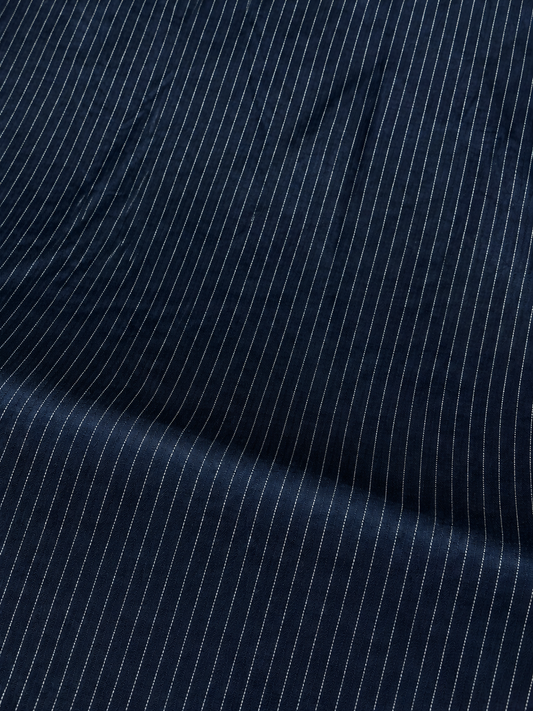 Thin Stripe T R Fabric/Neavy Blue Color
