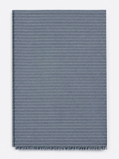 Thin Stripe T R Fabric/ Ash Gray Color