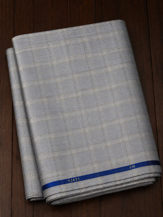 Italian Wool Check fabric