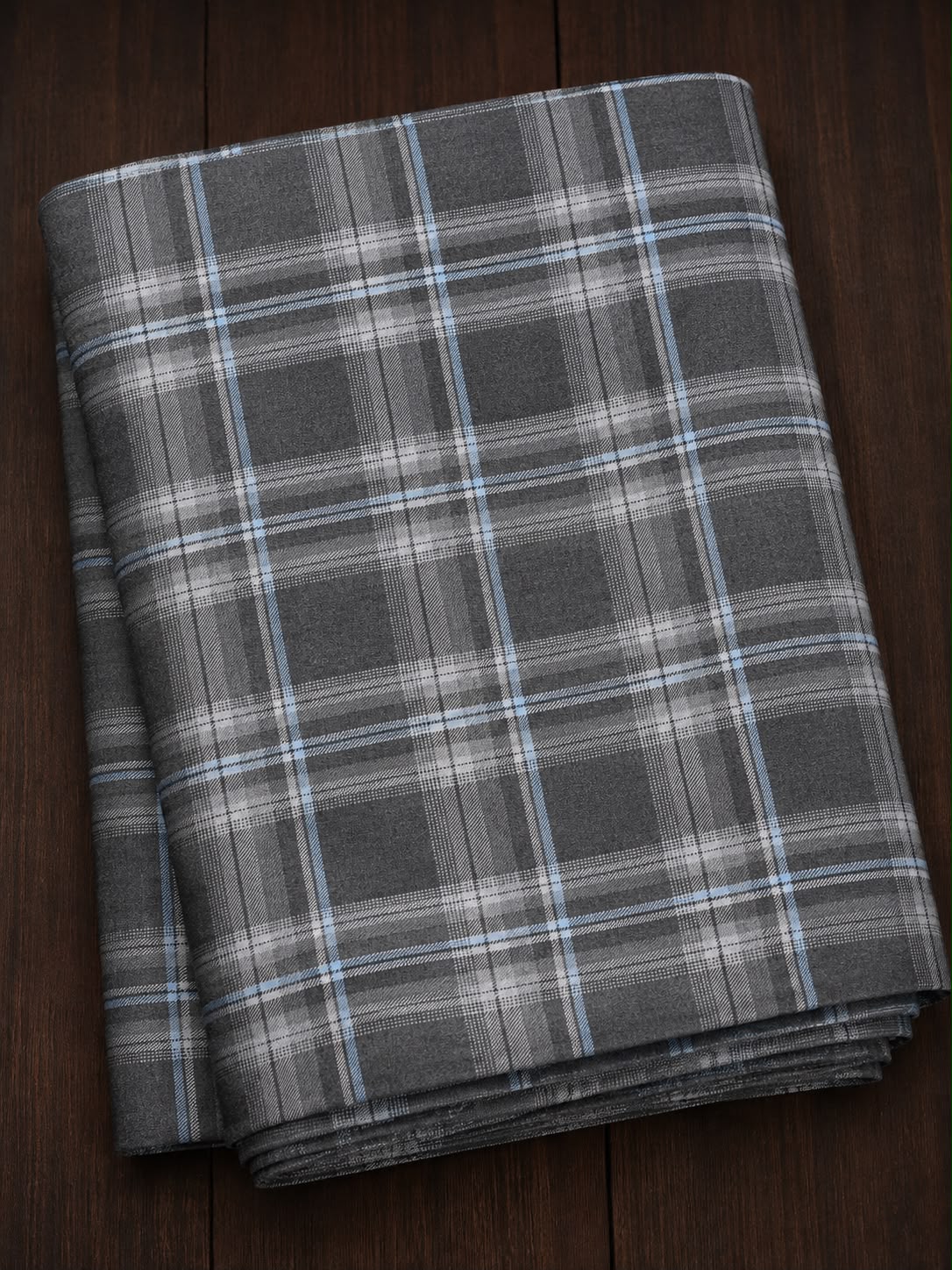 Italian Wool Check fabric