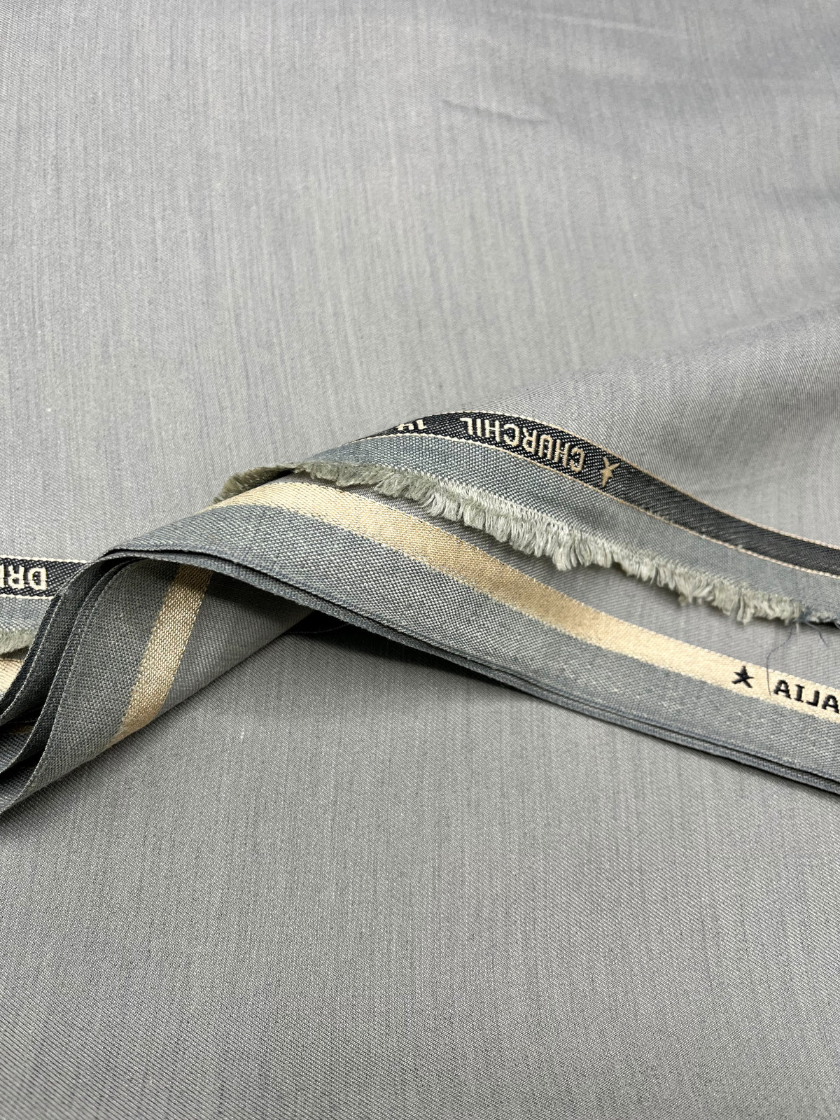 Thailand wool fabric/beige color