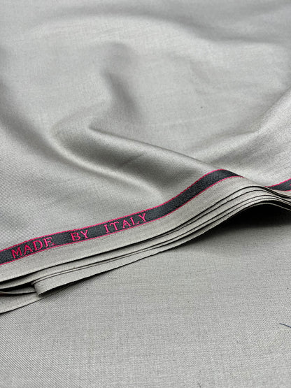 Italian wool fabric/ Gray color