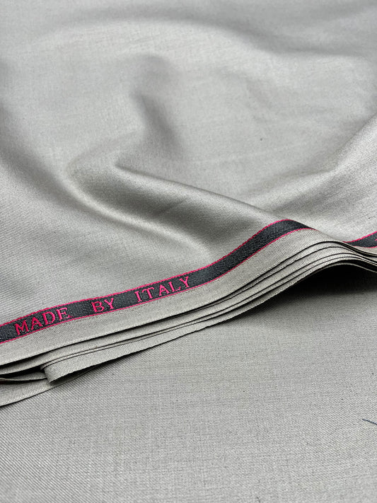 Italian wool fabric/ Gray color