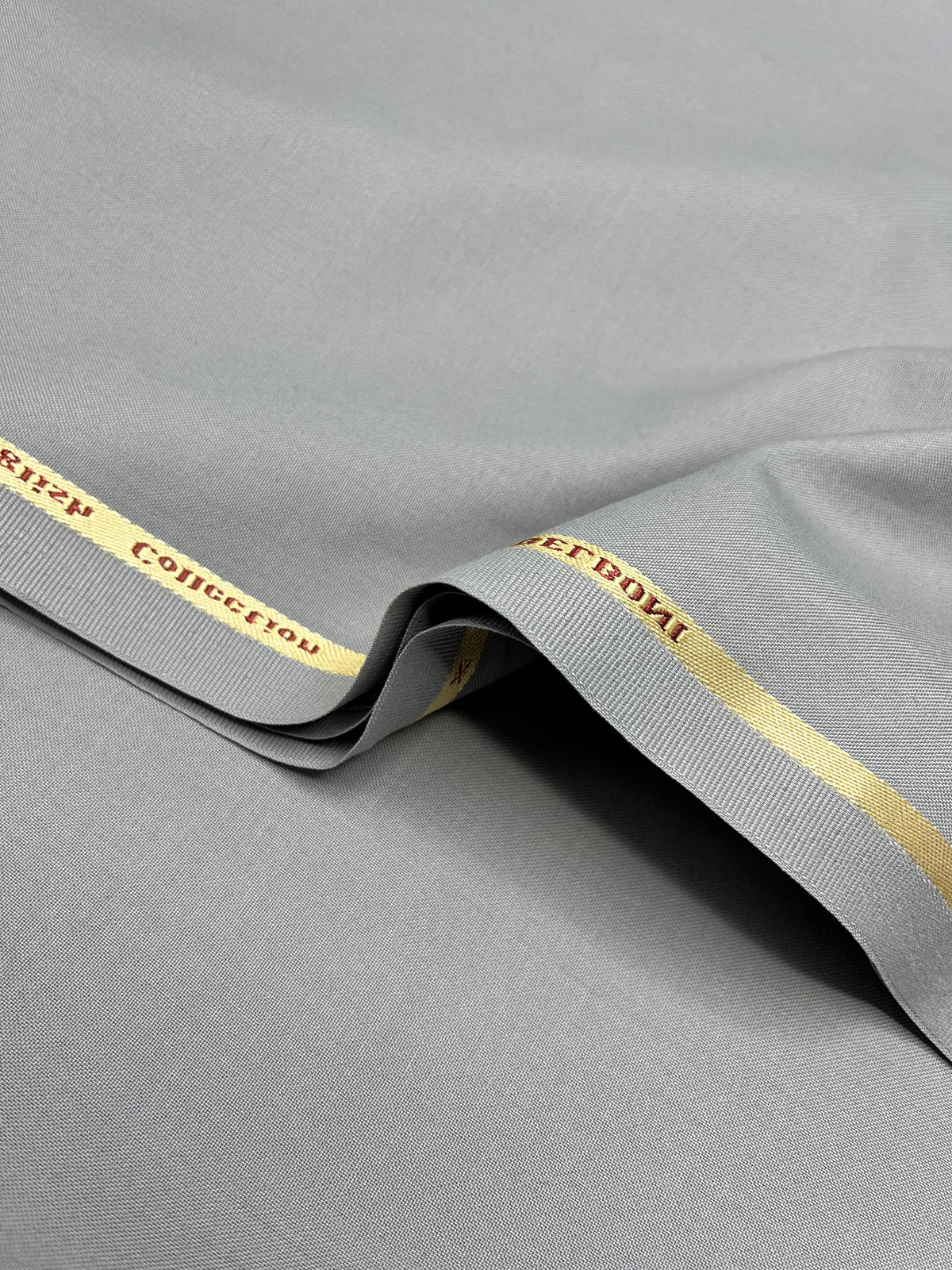 Thailand wool fabric / Gray color