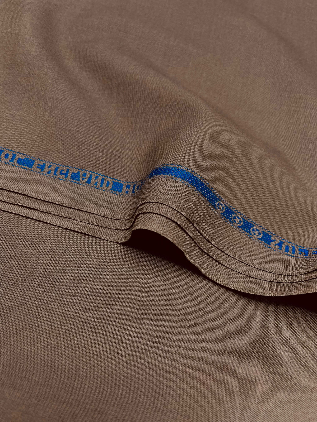 Thailand wool fabric/ brown color