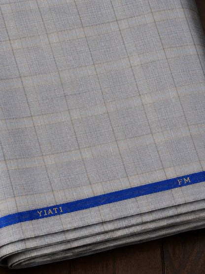 Italian Wool Check fabric