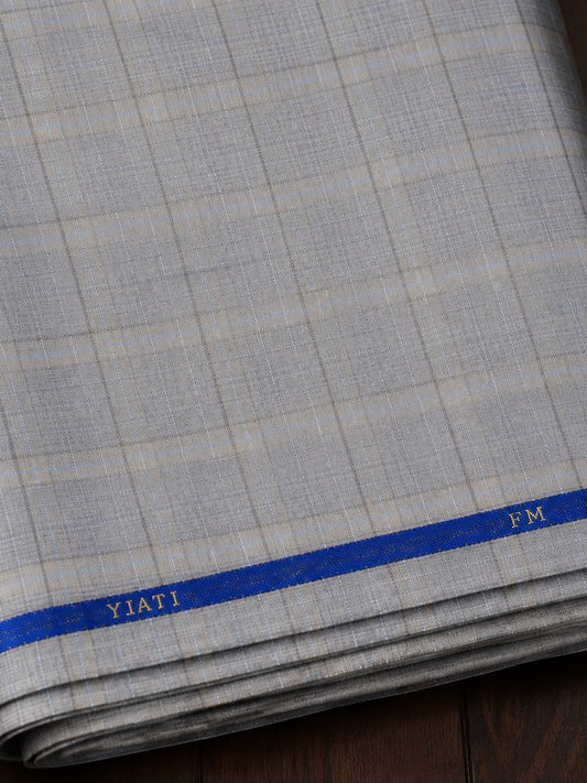 Italian Wool Check fabric