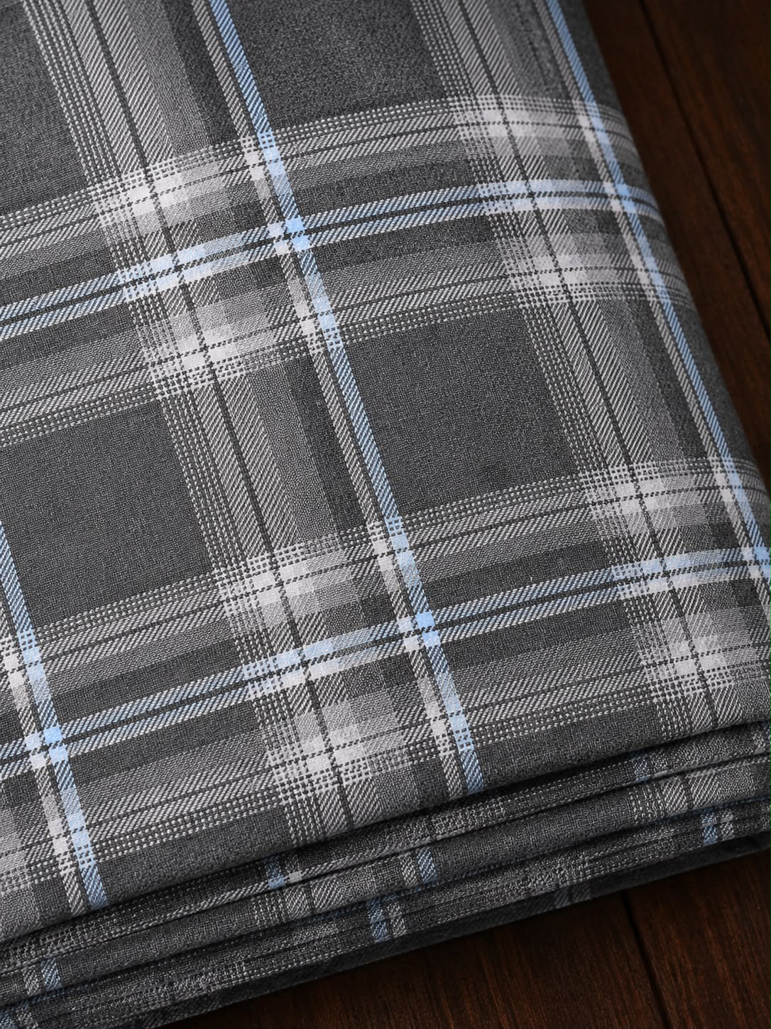 Italian Wool Check fabric