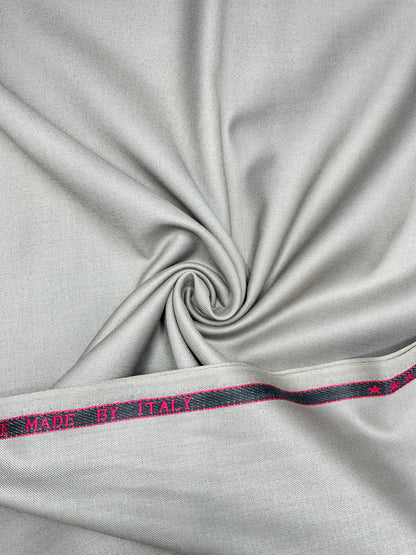 Italian wool fabric/ Gray color