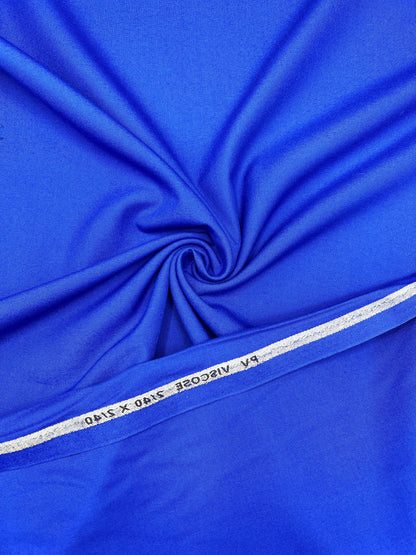 Thailand wool fabric / Electric Blue color