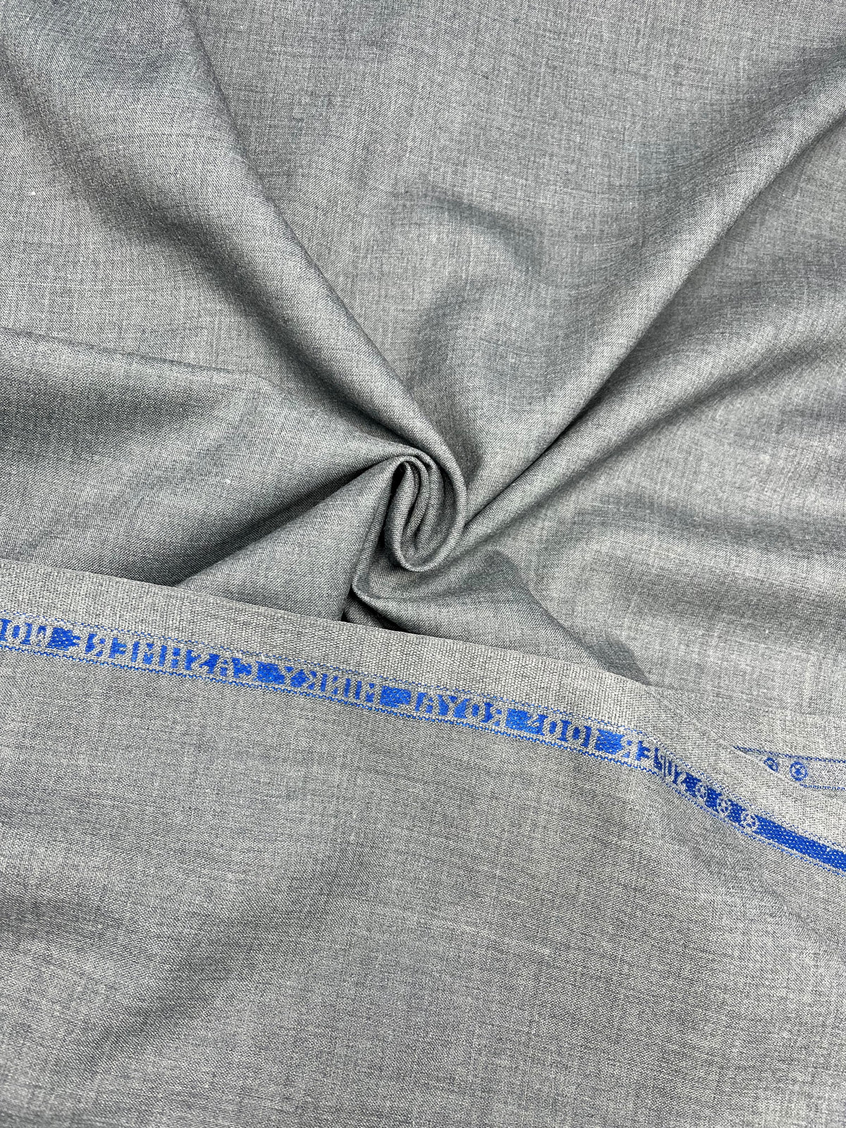 Thailand wool fabric / Gray color