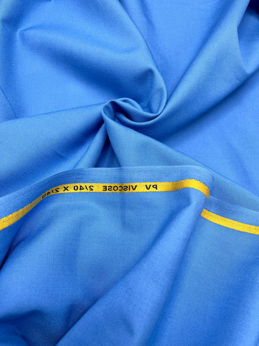 Thailand wool fabric/sky blue color