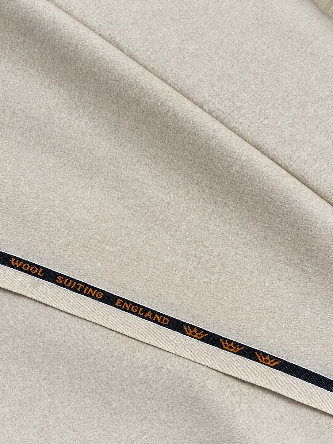 Italian Wool Fabric/Beige Color
