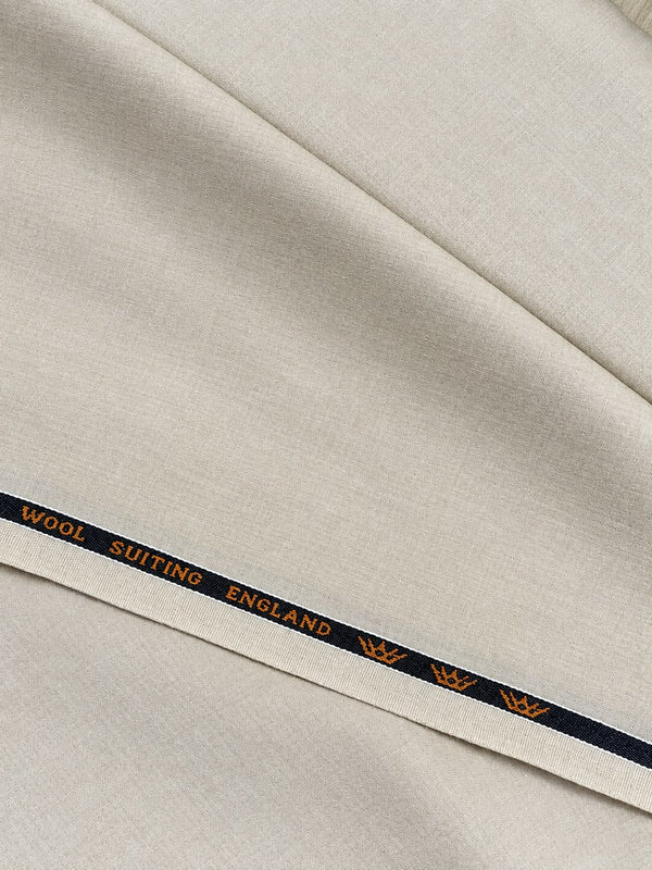 Italian Wool Fabric/Beige Color
