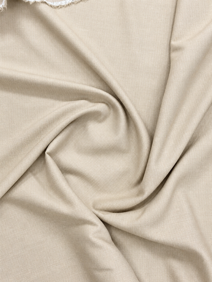 Beige Color Tropical Textured Fabric