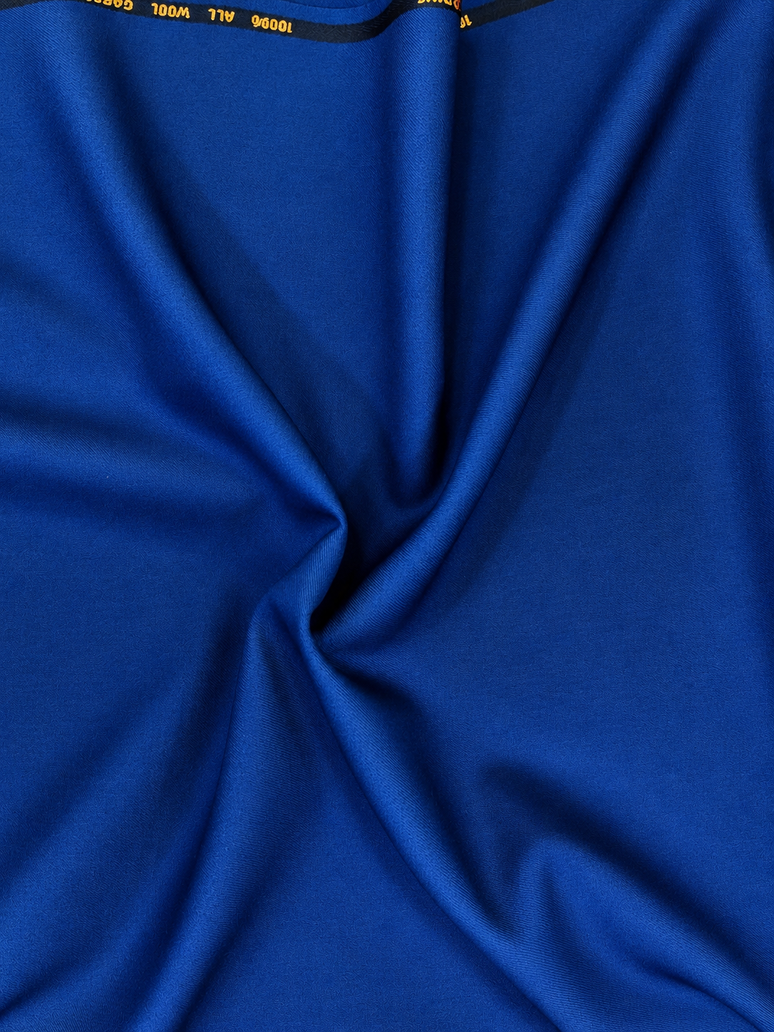 Italian Wool fabric/electric blue color