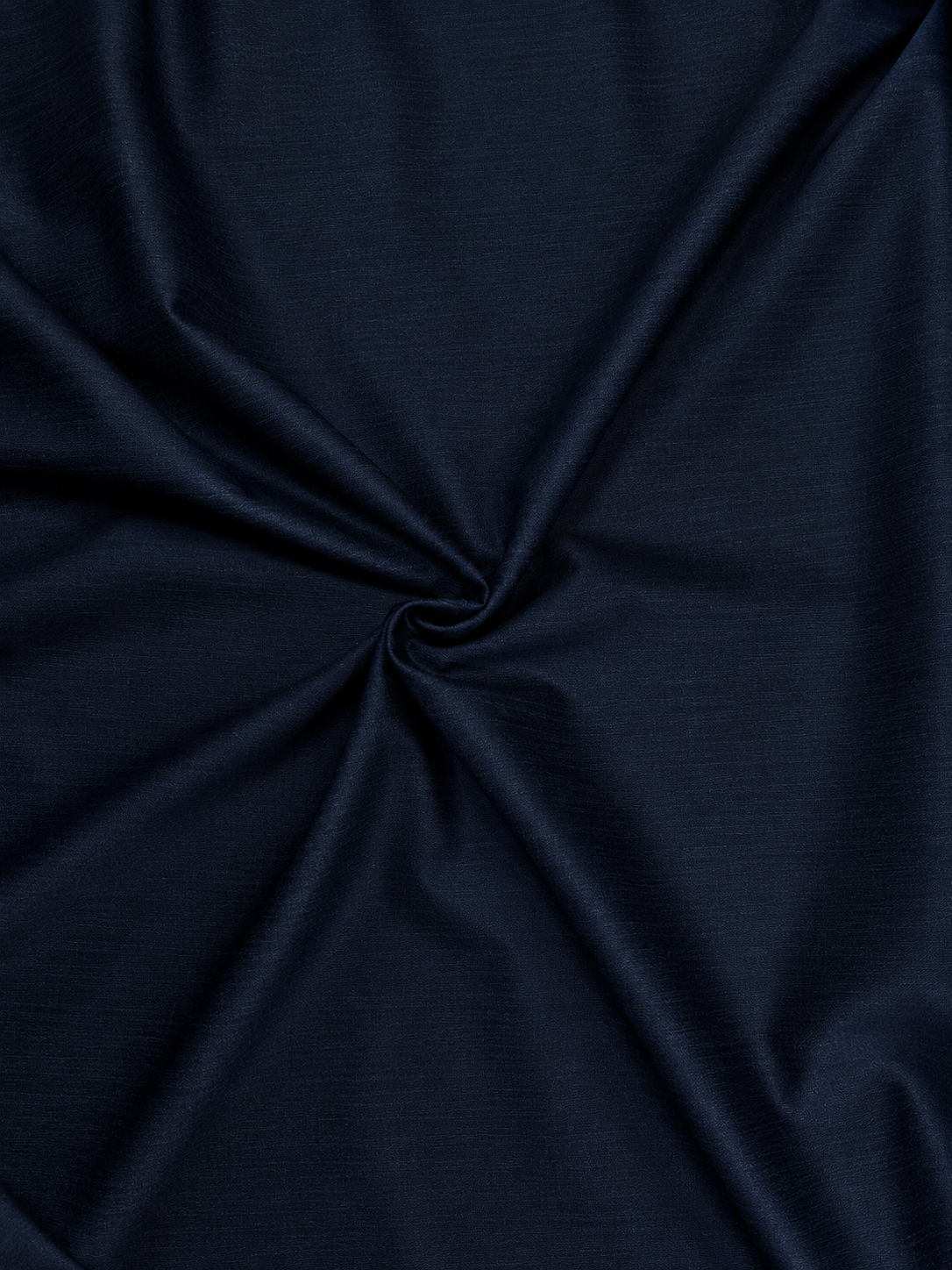 Italian Wool Fabric / Mid Night Blue Color