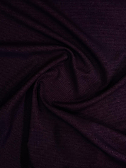 Wine Red Tropical Textured Fabric