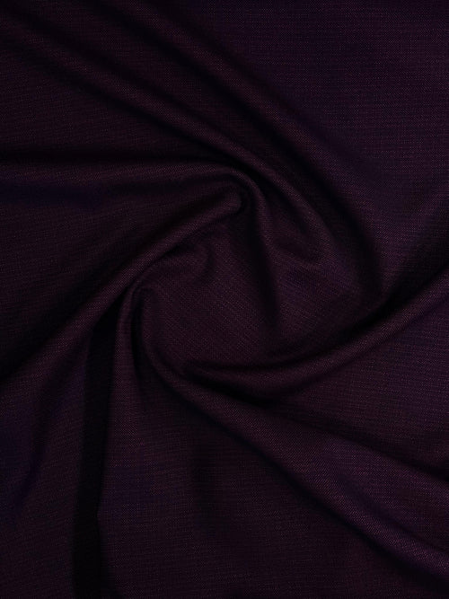 Wine Red Tropical Textured Fabric