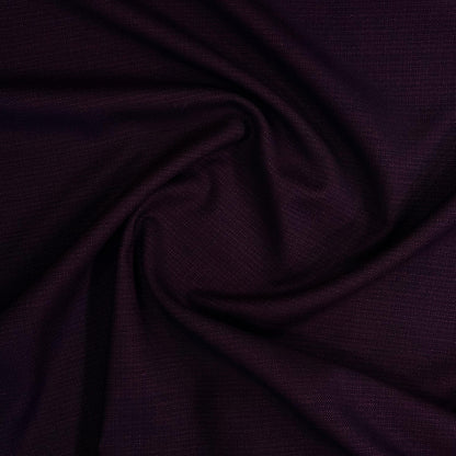 Wine Red Tropical Textured Fabric