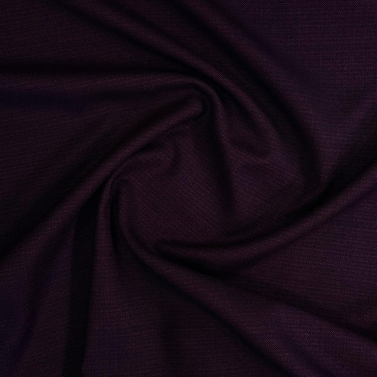 Wine Red Tropical Textured Fabric