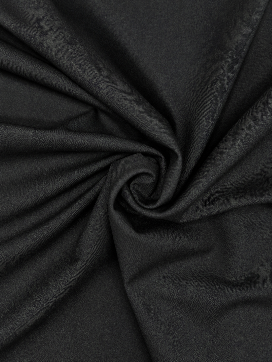 Thailand wool fabric/ jet black color