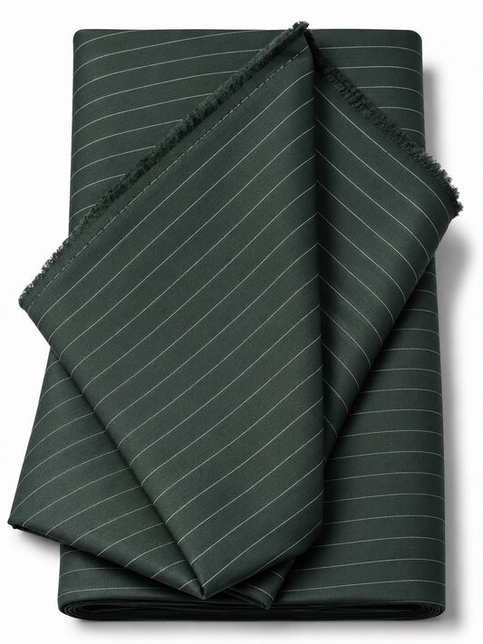 T R Striped Dark Green Color
