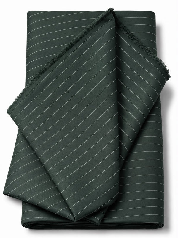 T R Striped Dark Green Color