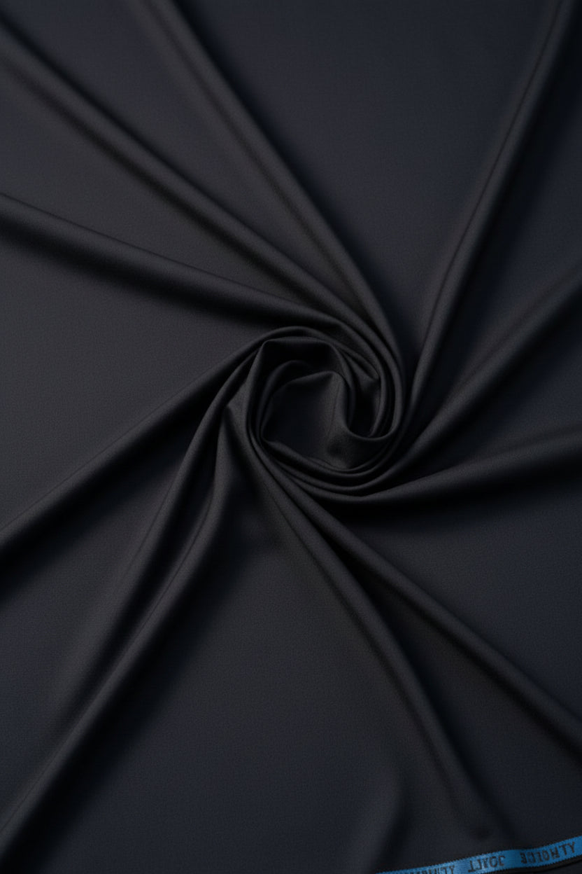 TROPICAL NEAVY BLACK FABRIC