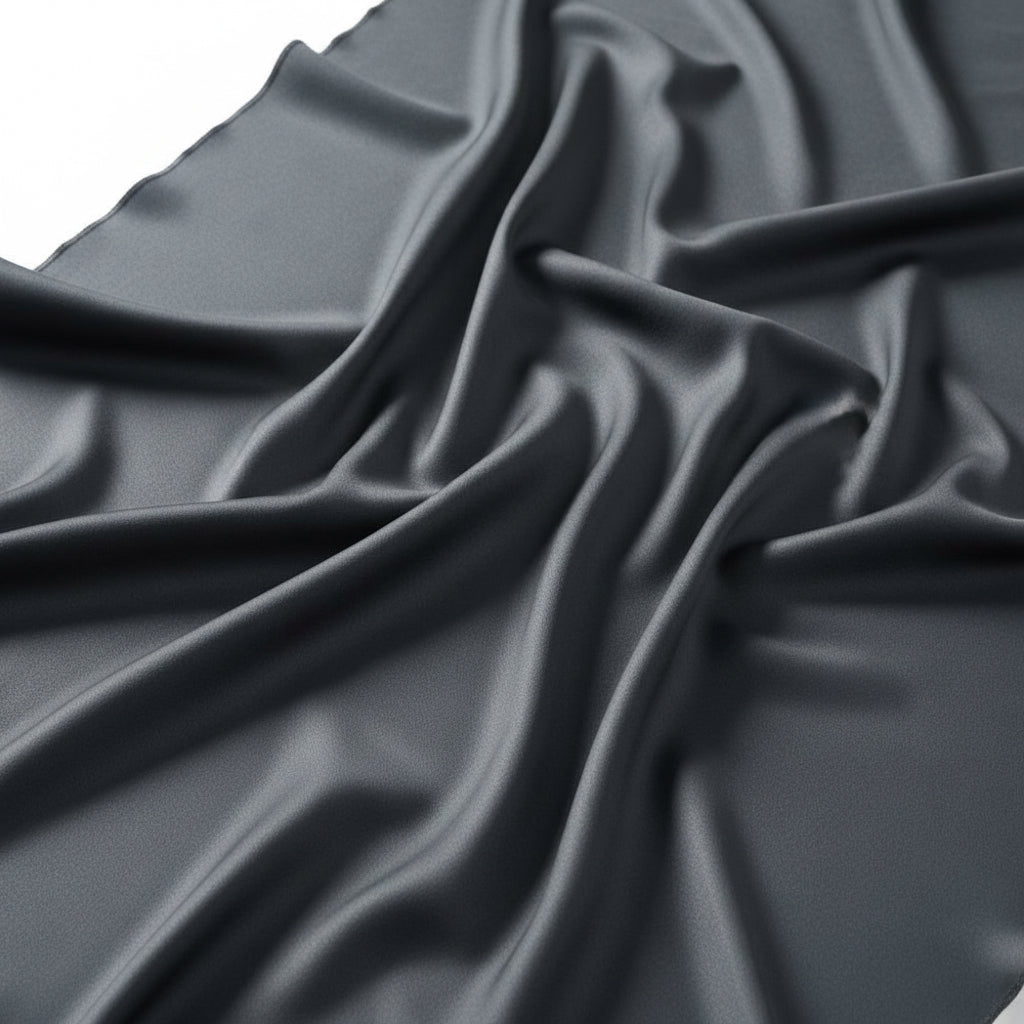 TROPICAL CHARCOAL GRAY FABRIC